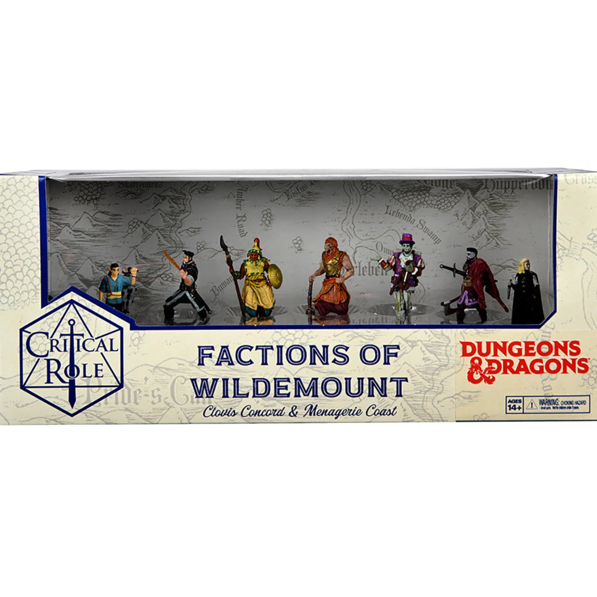 Flat River Group Critical Role: Factions of Wildemount - Clovis Concord & Menagerie Coast Miniature Set* Miniature Figures & Games