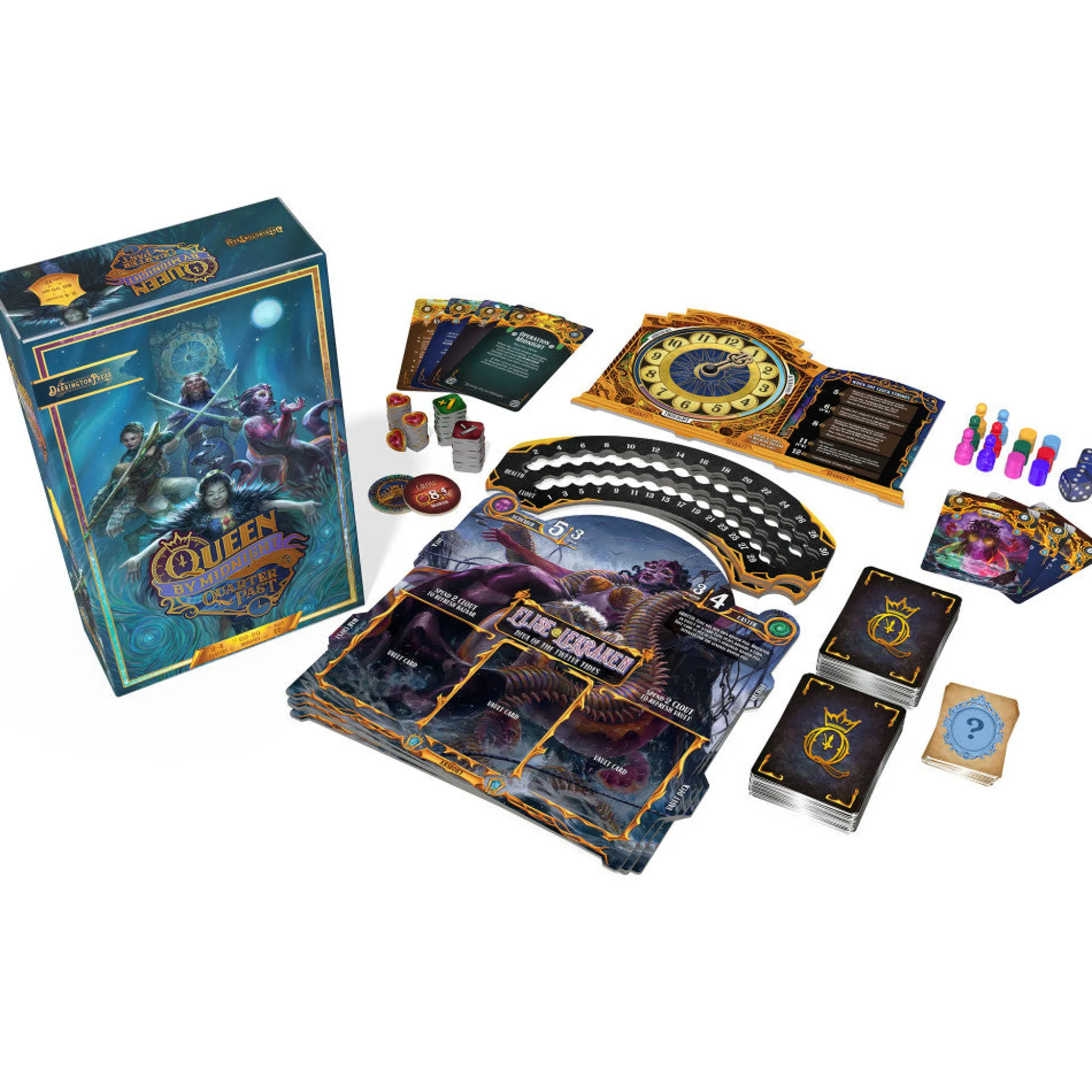 Flat River Group Critical Role: Queen By Midnight - Quarter Past Expansion Game* Role-Playing Games|Board Games