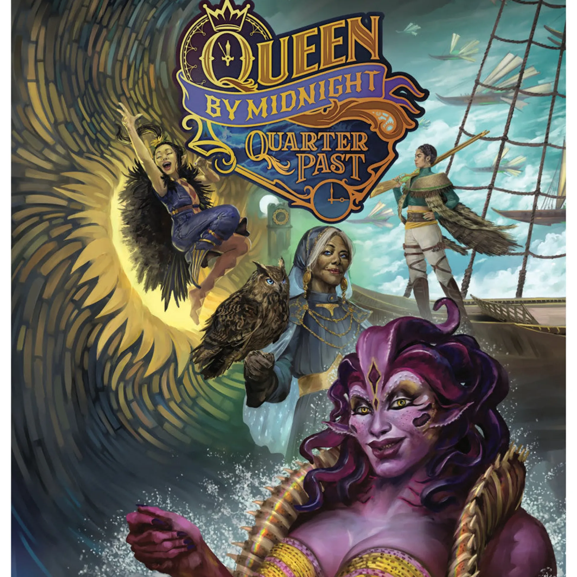 Flat River Group Critical Role: Queen By Midnight - Quarter Past Expansion Game* Role-Playing Games|Board Games