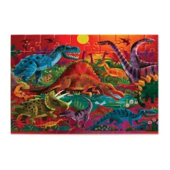 AreYouGame Crocodile Creek Dazzling Dinosaurs Holographic Jigsaw Puzzle - 60 pc* Puzzles
