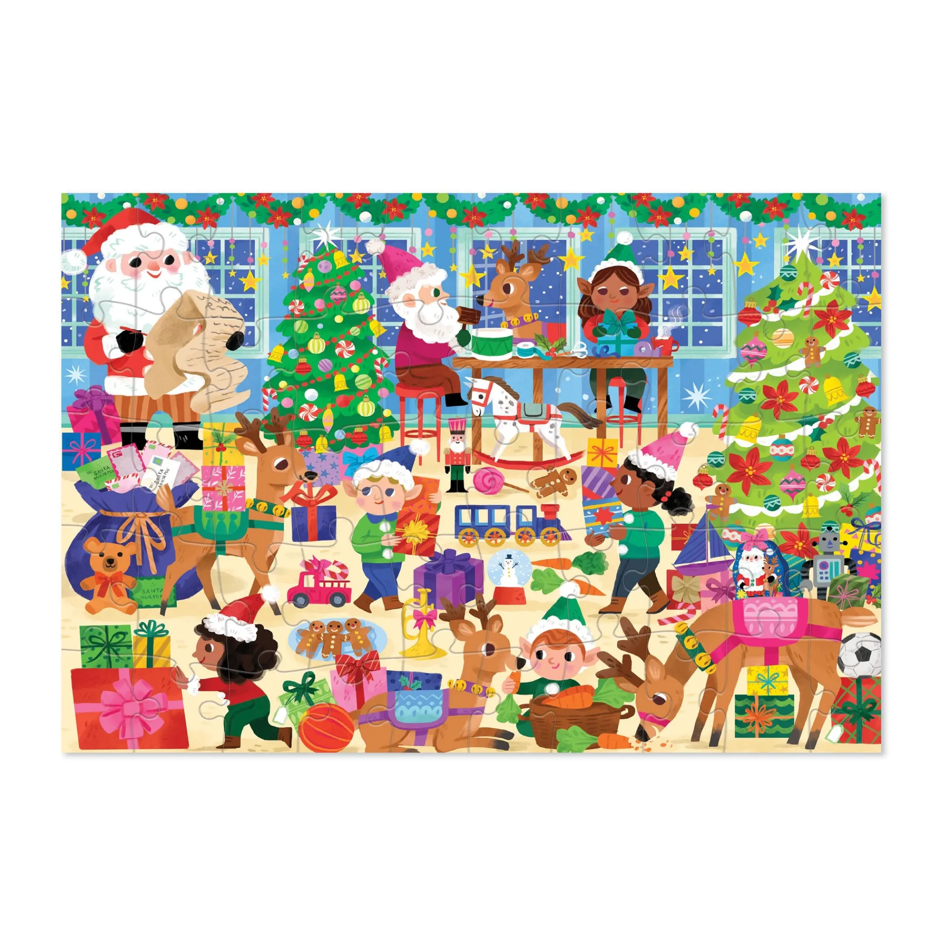 AreYouGame Crocodile Creek Santa's Workshop Jigsaw Puzzle - 50 pc* Puzzles