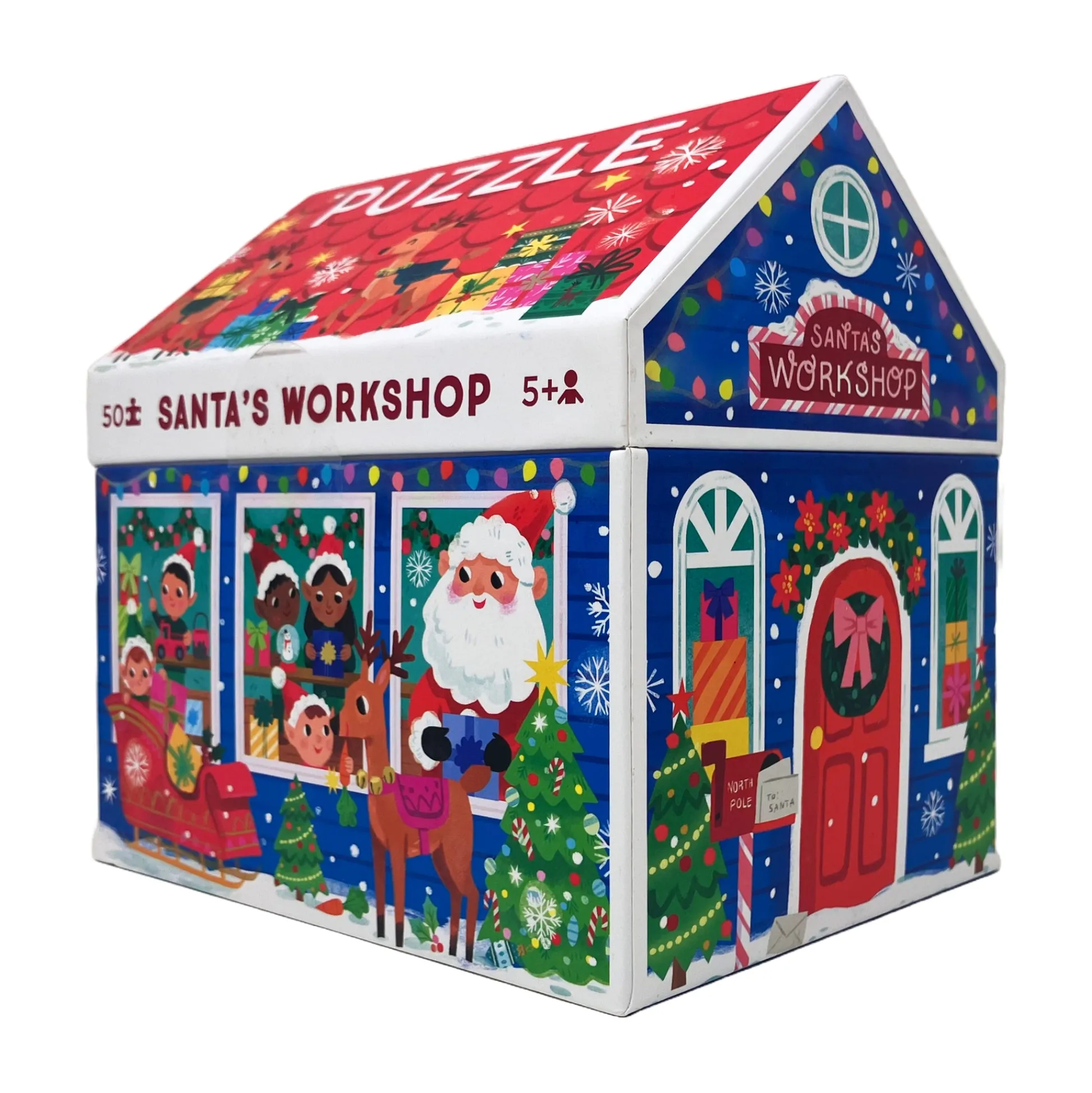 AreYouGame Crocodile Creek Santa's Workshop Jigsaw Puzzle - 50 pc* Puzzles
