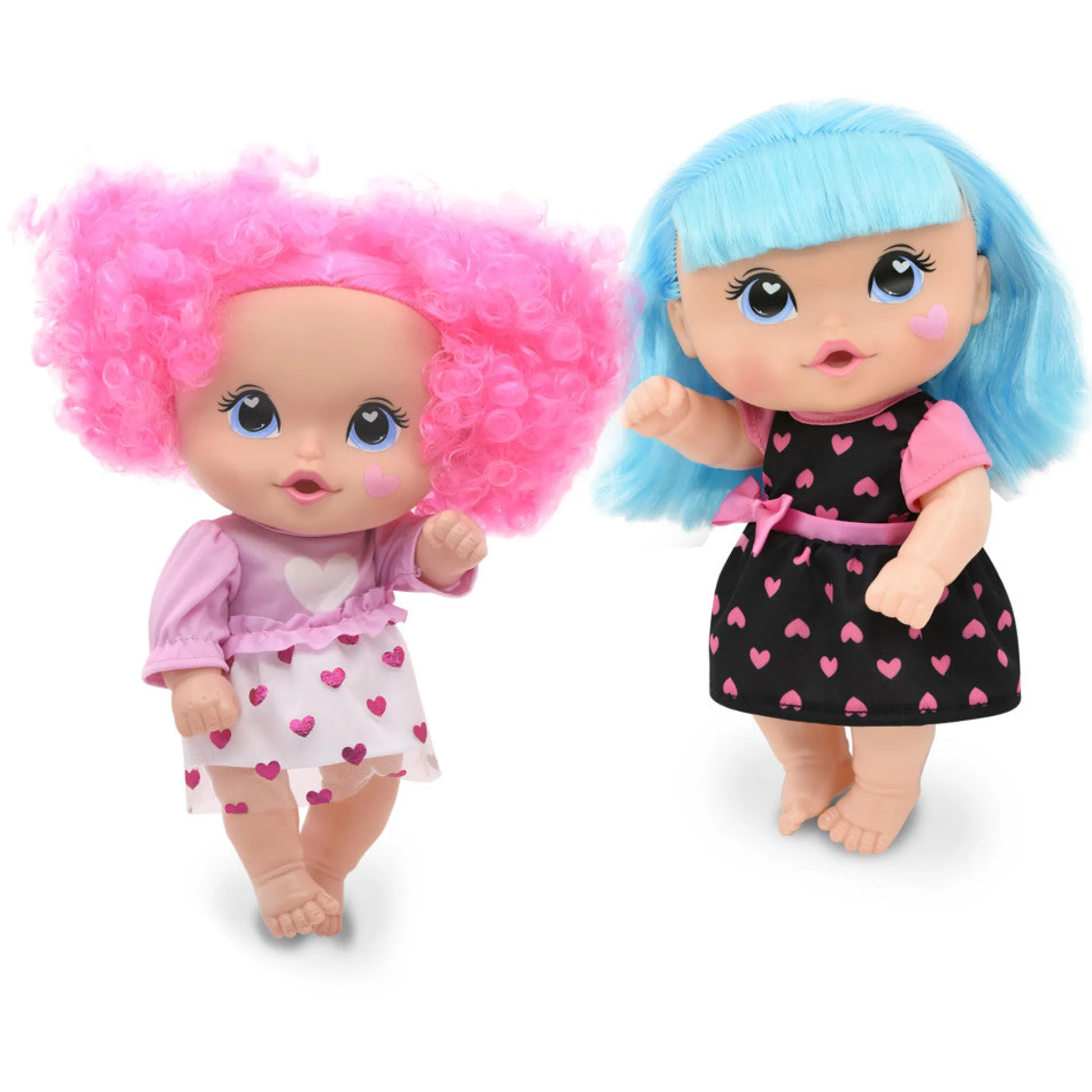 Flat River Group Cuddle Kids 11-Inch Yummy Hearts Fashion Dolls - 2 Pack* Fashion Dolls|Stuffed Animals & Plush Toys