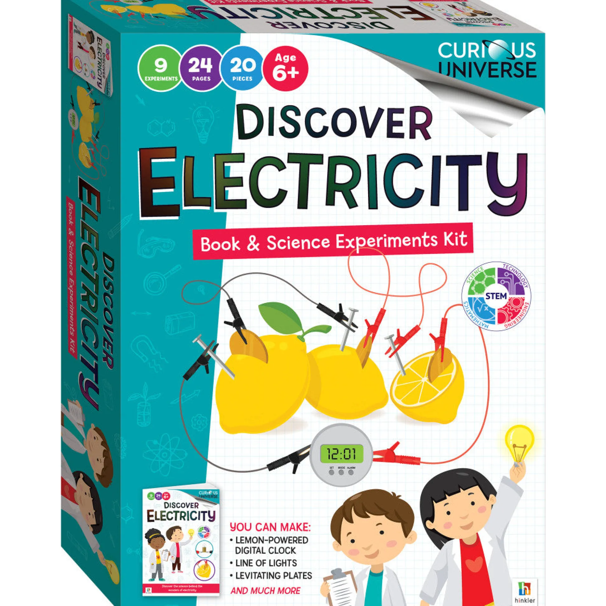 Flat River Group Curious Universe Kids: Discover Electricity Science Experiment Kit* Science & Discovery