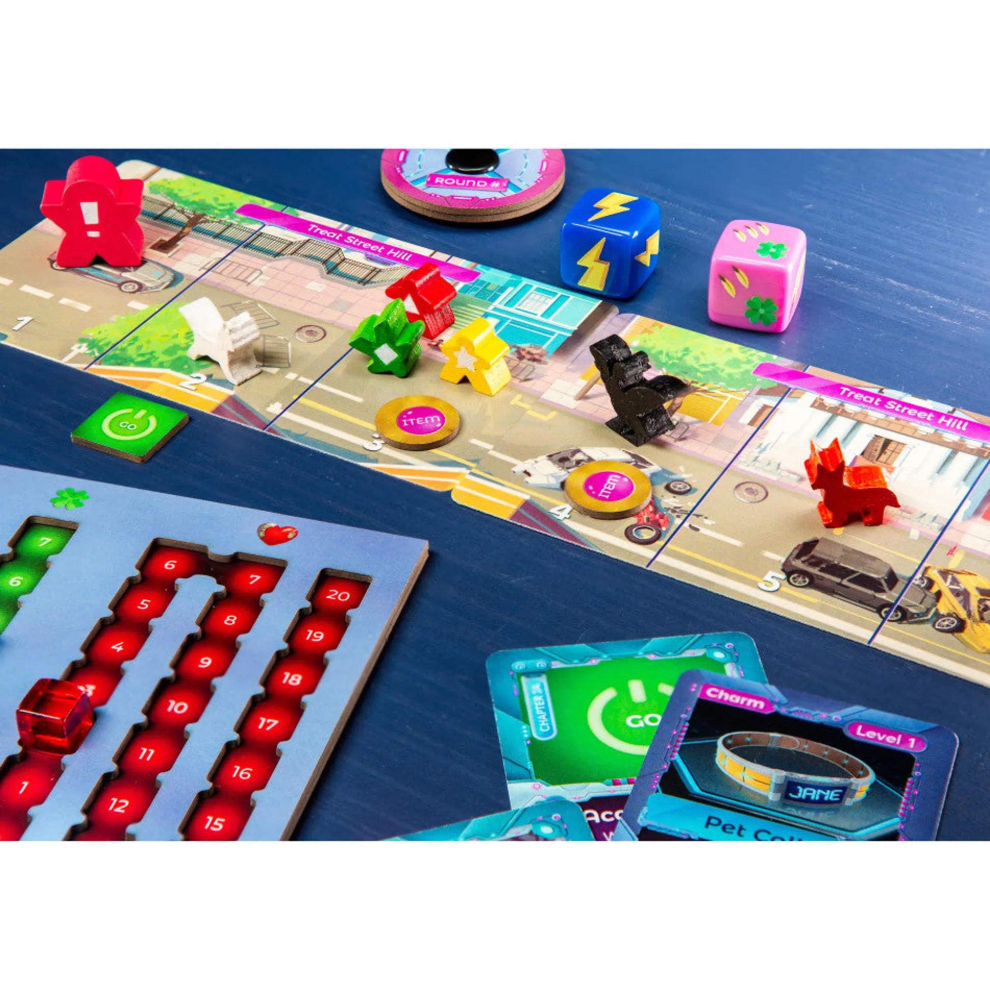 Flat River Group Cyber Pet Quest Adventure Cooperative Board Game for Ages 8+* Role-Playing Games|Board Games
