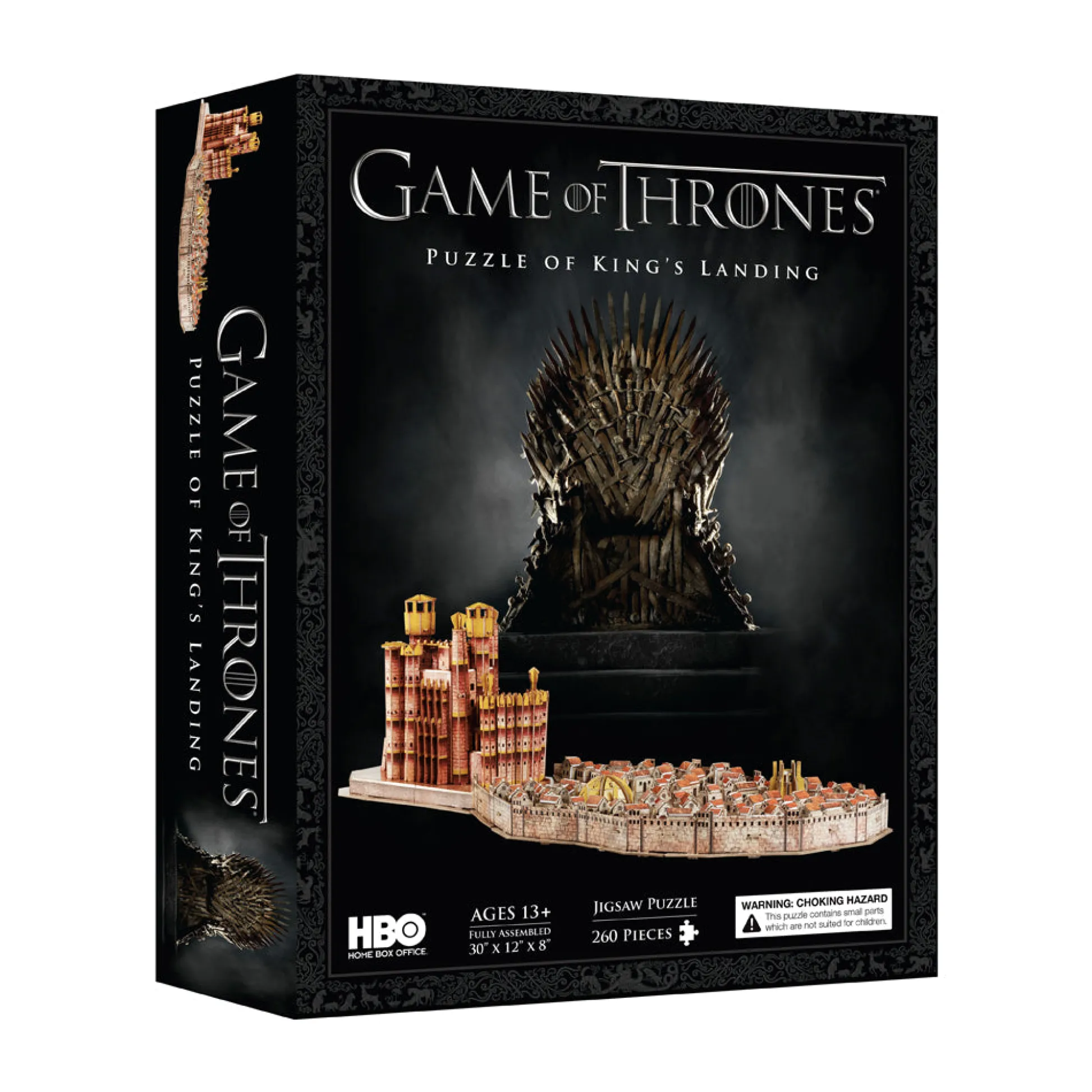 AreYouGame 4D Cityscape Game of Thrones: Kings Landing 3D Puzzle - 260 pc* Puzzles
