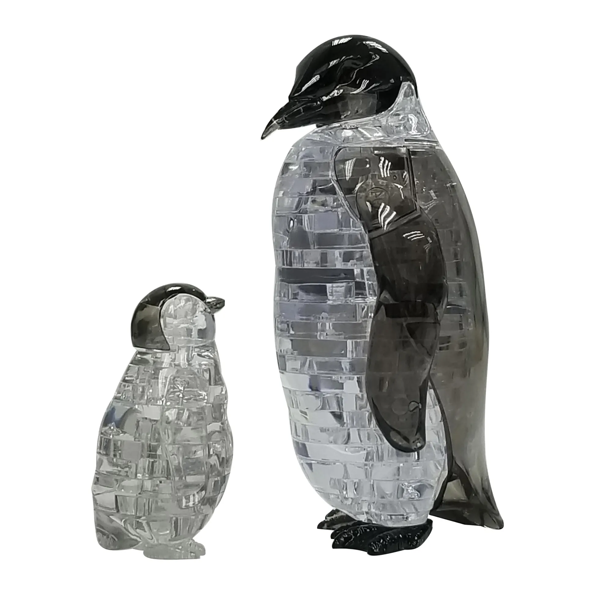 AreYouGame 3D Crystal Puzzle - Penguin and Baby: Challenging 43-Piece Set* Puzzles