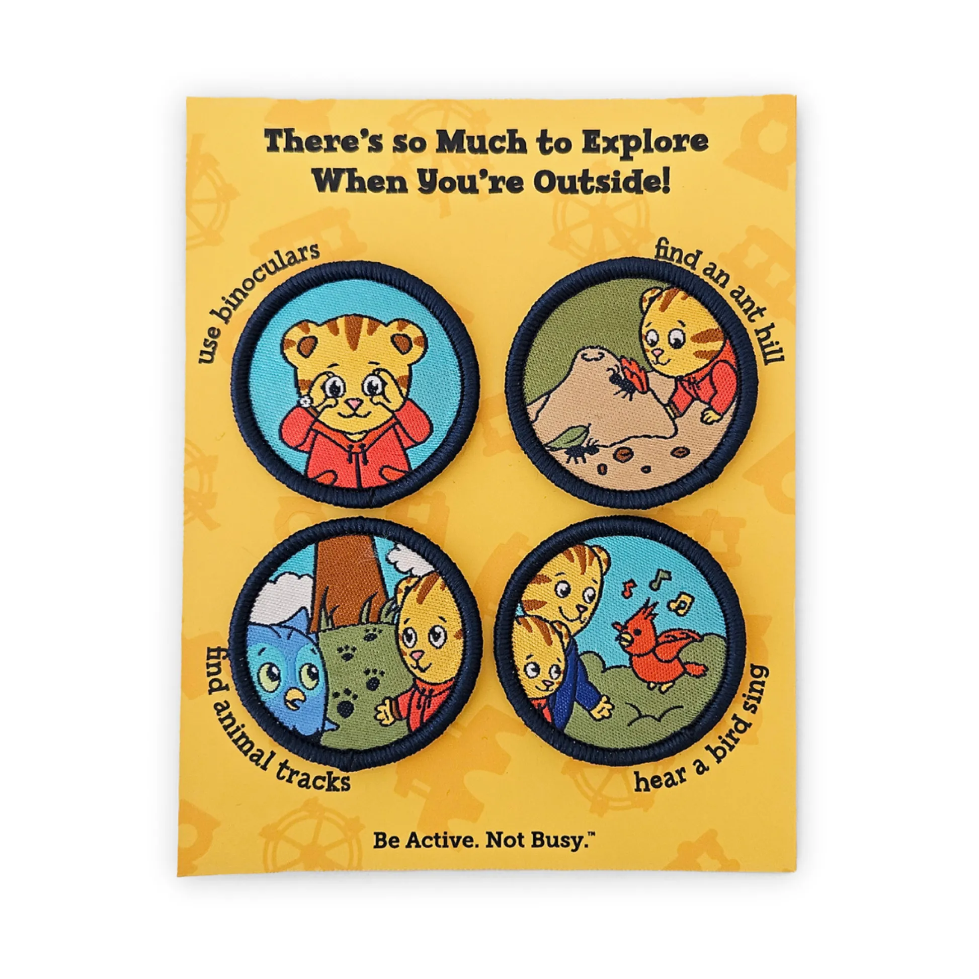 carter joey Daniel Tiger's Neighborhood x Nature Explorer Patches* Preschool Figures & Playsets|Preschool Education Toys & Activities