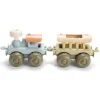 Flat River Group Dantoy BIO Train Set - Eco-Friendly Linking Toy Train Cars for Toddlers* Preschool Vehicles|Preschool Education Toys & Activities