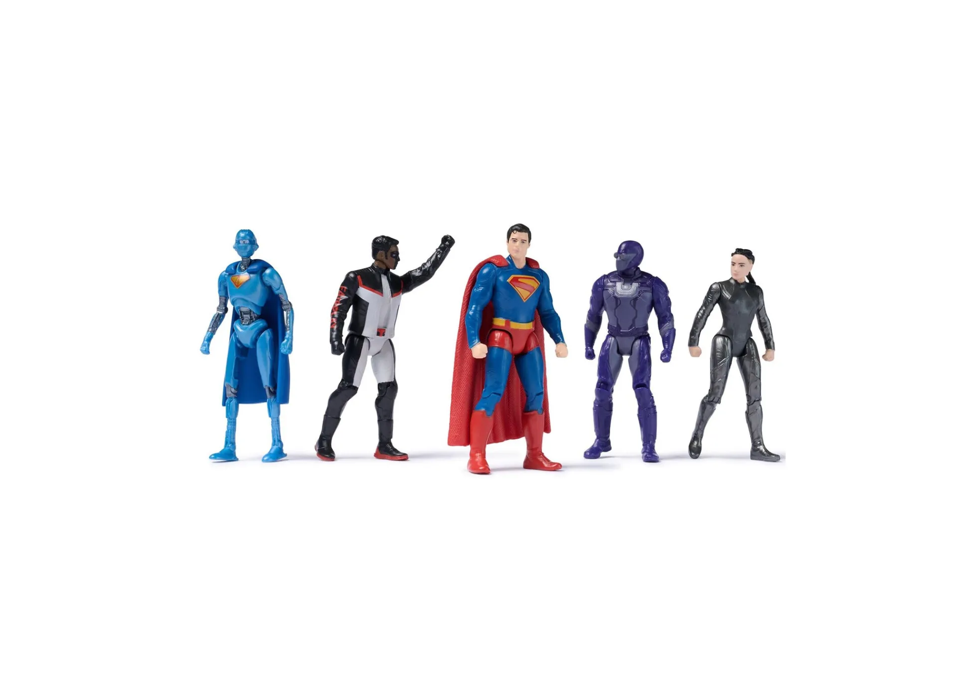 Macy's - Supplier DC Comics Superman 5-Pack Action Figure Set with Battle Damage Designs* Dc Comics|Action Figures