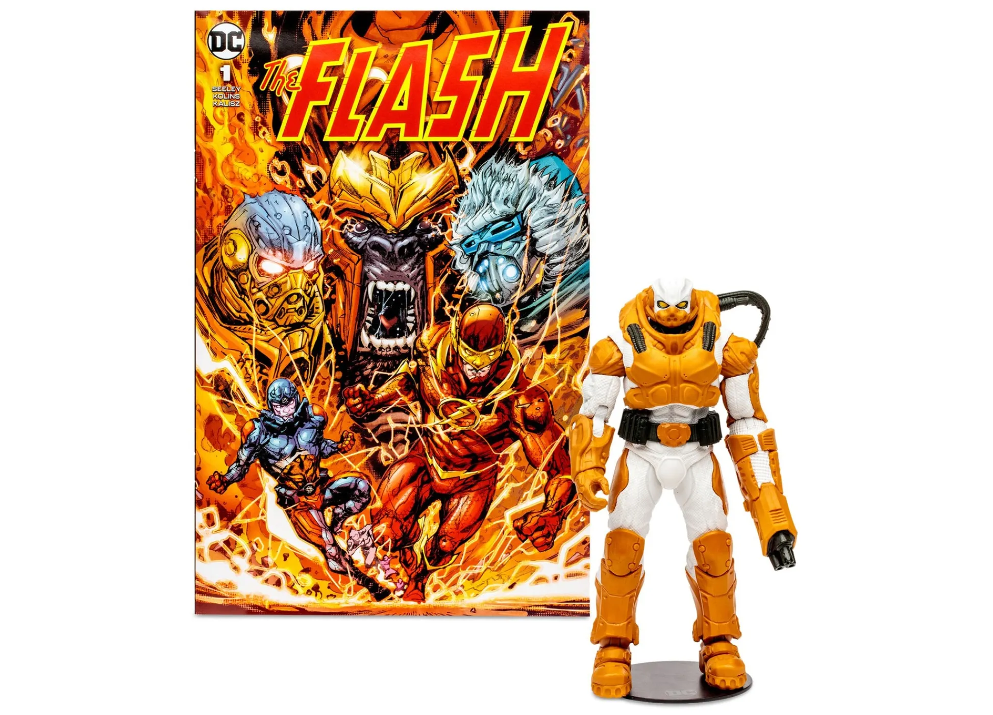 Macy's - Supplier DC Direct Captain Cold 7-Inch Action Figure with Comic and Art Card* Dc Comics|Fan Vault