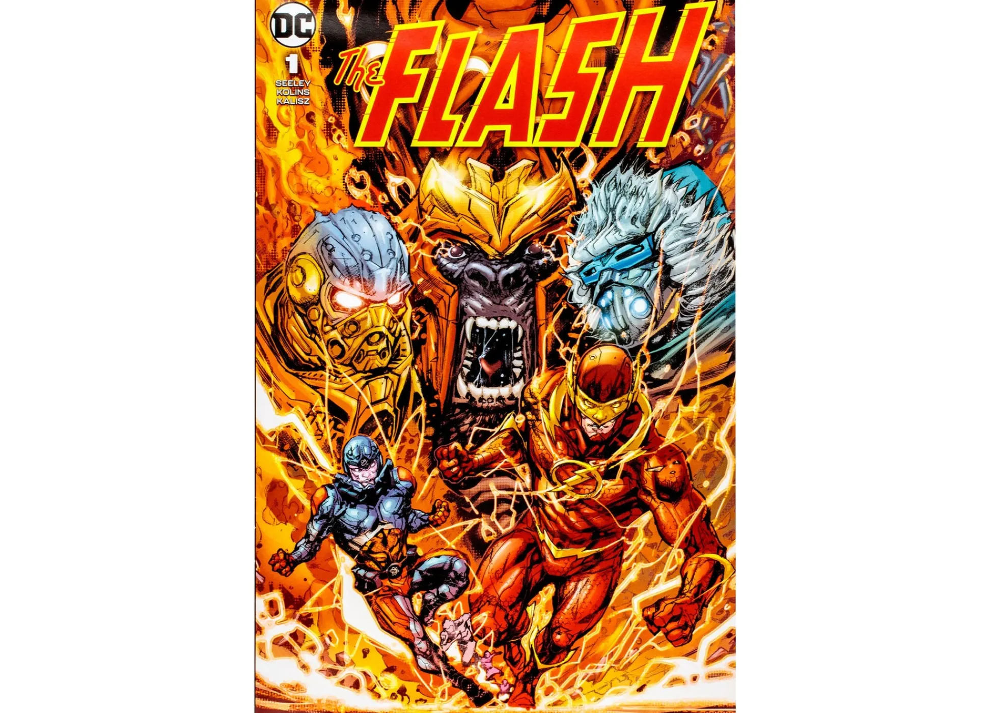 Macy's - Supplier DC Direct Heat Wave 7-Inch Action Figure with Collectible Comic and Art Card* Collectible Figures & Playsets|Dc Comics