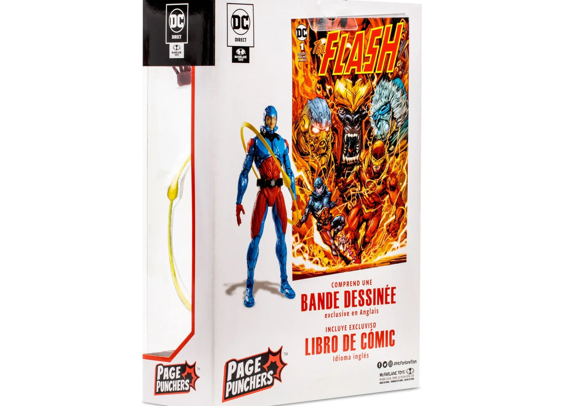 Macy's - Supplier DC Direct The Atom 7-Inch Action Figure with Comic and Art Card* Collectible Figures & Playsets|Dc Comics