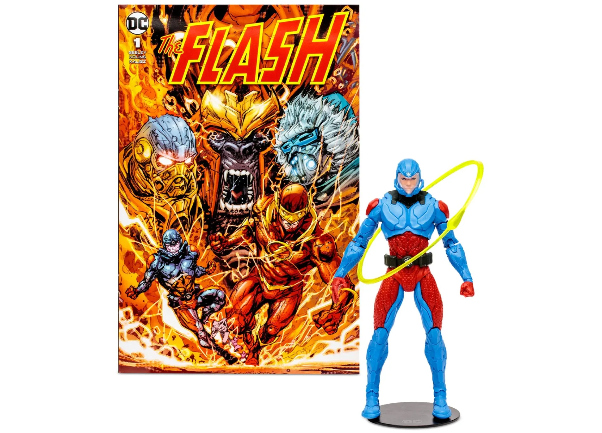 Macy's - Supplier DC Direct The Atom 7-Inch Action Figure with Comic and Art Card* Collectible Figures & Playsets|Dc Comics