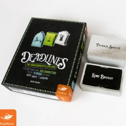 Flat River Group Deadlines FoxMind Pop Culture Trivia Card Game, Ages 12+* Card Games|Social & Emotional Skills