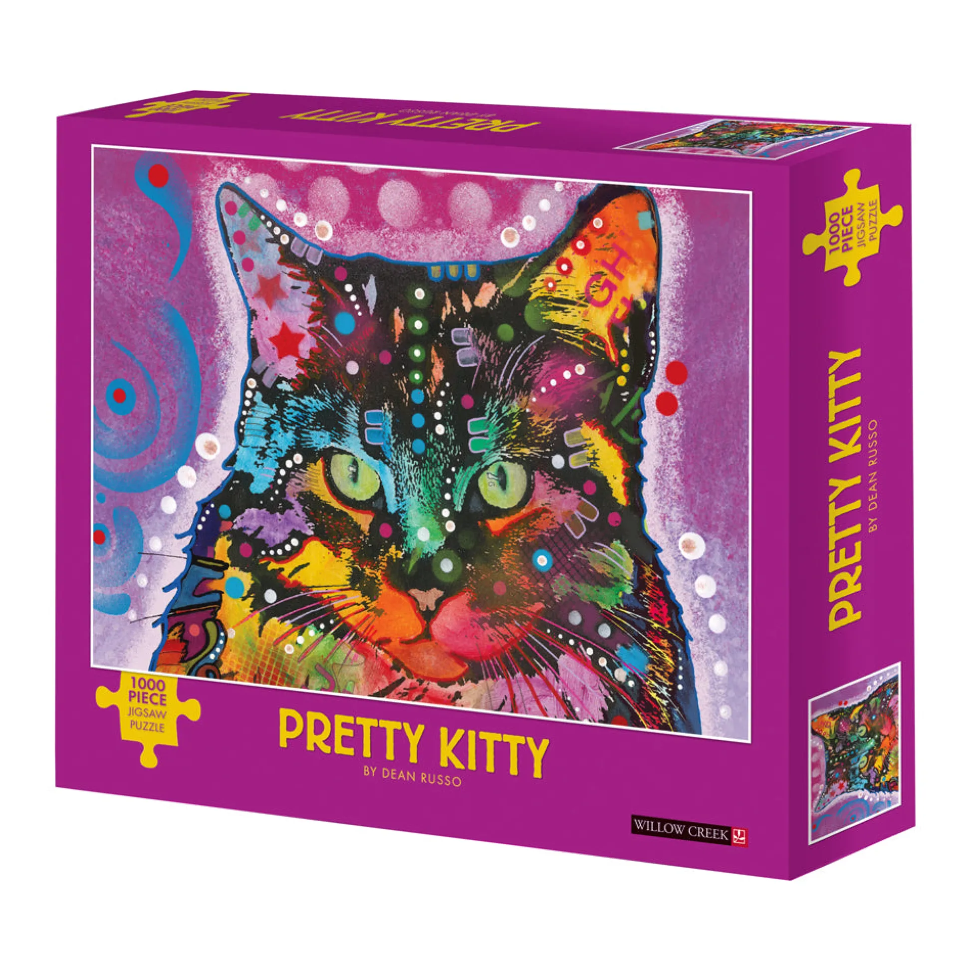 AreYouGame Dean Russo Pretty Kitty Jigsaw Puzzle - 1000 pc* Puzzles