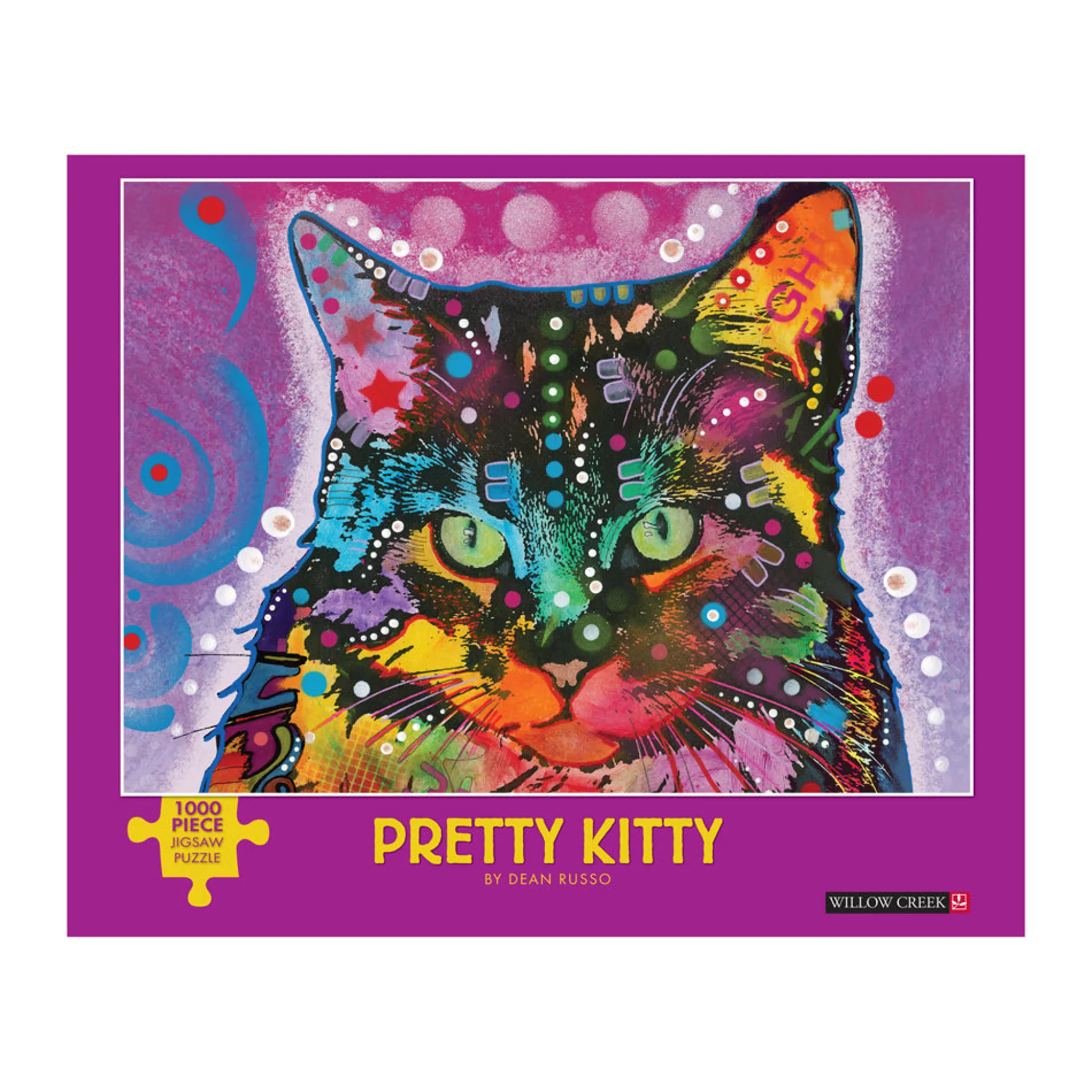 AreYouGame Dean Russo Pretty Kitty Jigsaw Puzzle - 1000 pc* Puzzles