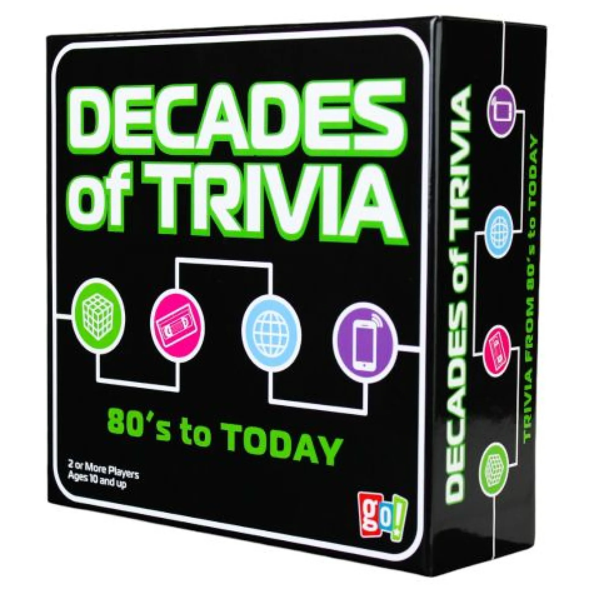 Calendar Holdings, LLC Decades of Trivia Game - Nostalgic Pop Culture Quiz* Role-Playing Games|Board Games