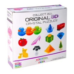 AreYouGame Deluxe Crystal Piggy Bank Kit - Hot Pink, 93 Piece 3D Puzzle* Puzzles