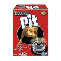 AreYouGame Deluxe Pit Card Game with Silver-Toned Bell by Winning Moves* Social & Emotional Skills|Card Games