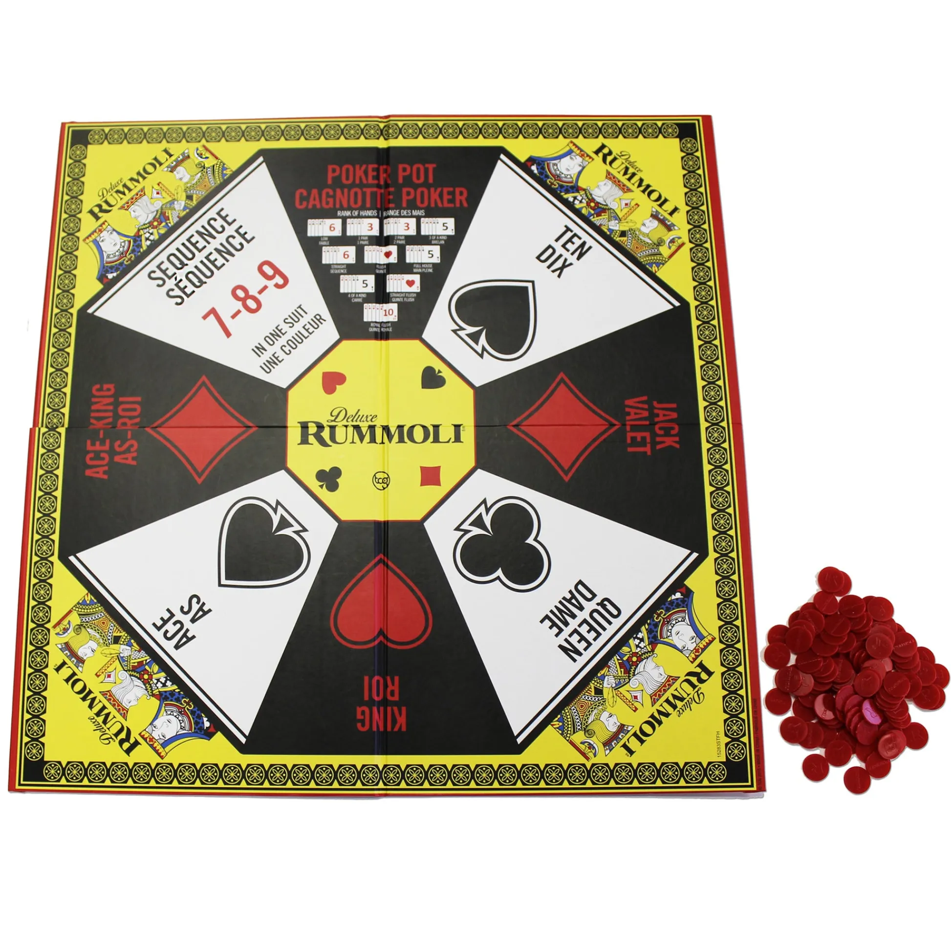 The Distribution Solutions Deluxe Rummoli Bilingual Edition Board & Card Game* Social & Emotional Skills|Role-Playing Games