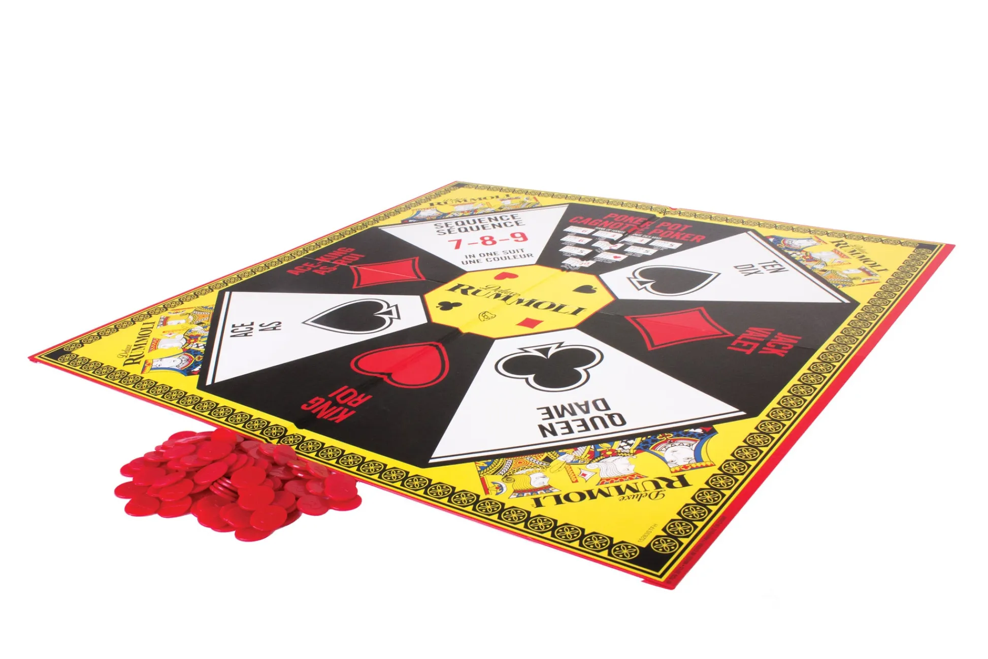 The Distribution Solutions Deluxe Rummoli Bilingual Edition Board & Card Game* Social & Emotional Skills|Role-Playing Games