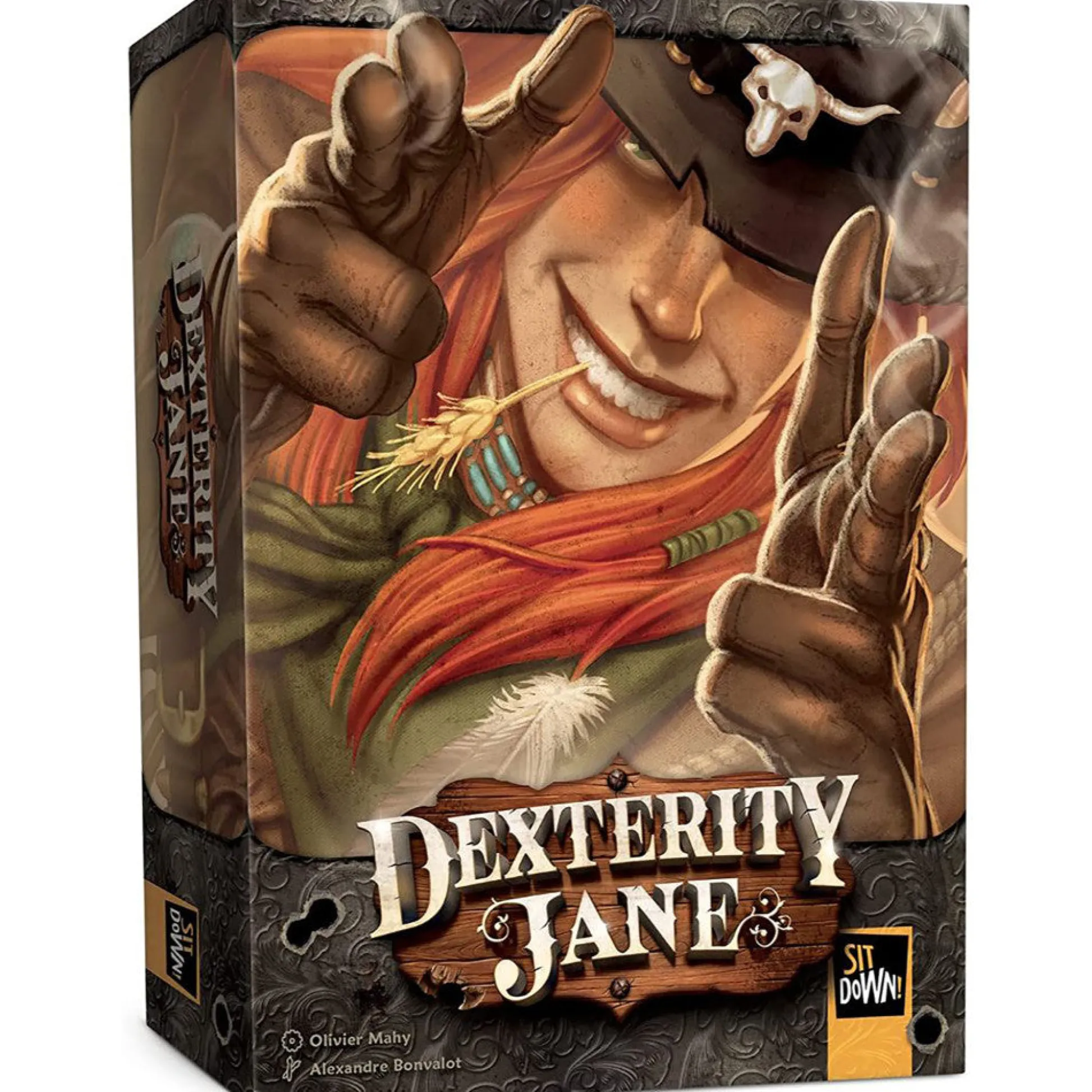 Flat River Group Dexterity Jane Wild West Dexterity Puzzle Card Game* Card Games|Puzzles
