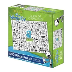 Calendar Holdings, LLC Diary of a Wimpy Kid Class Characters Jigsaw Puzzle - 500 pc* Puzzles