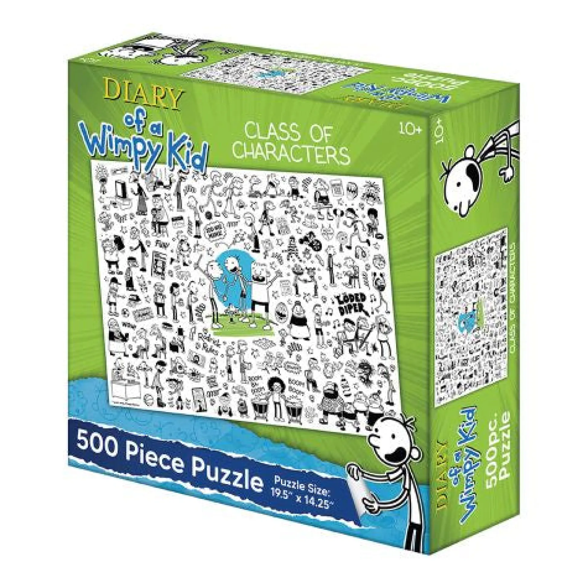 Calendar Holdings, LLC Diary of a Wimpy Kid Class Characters Jigsaw Puzzle - 500 pc* Puzzles