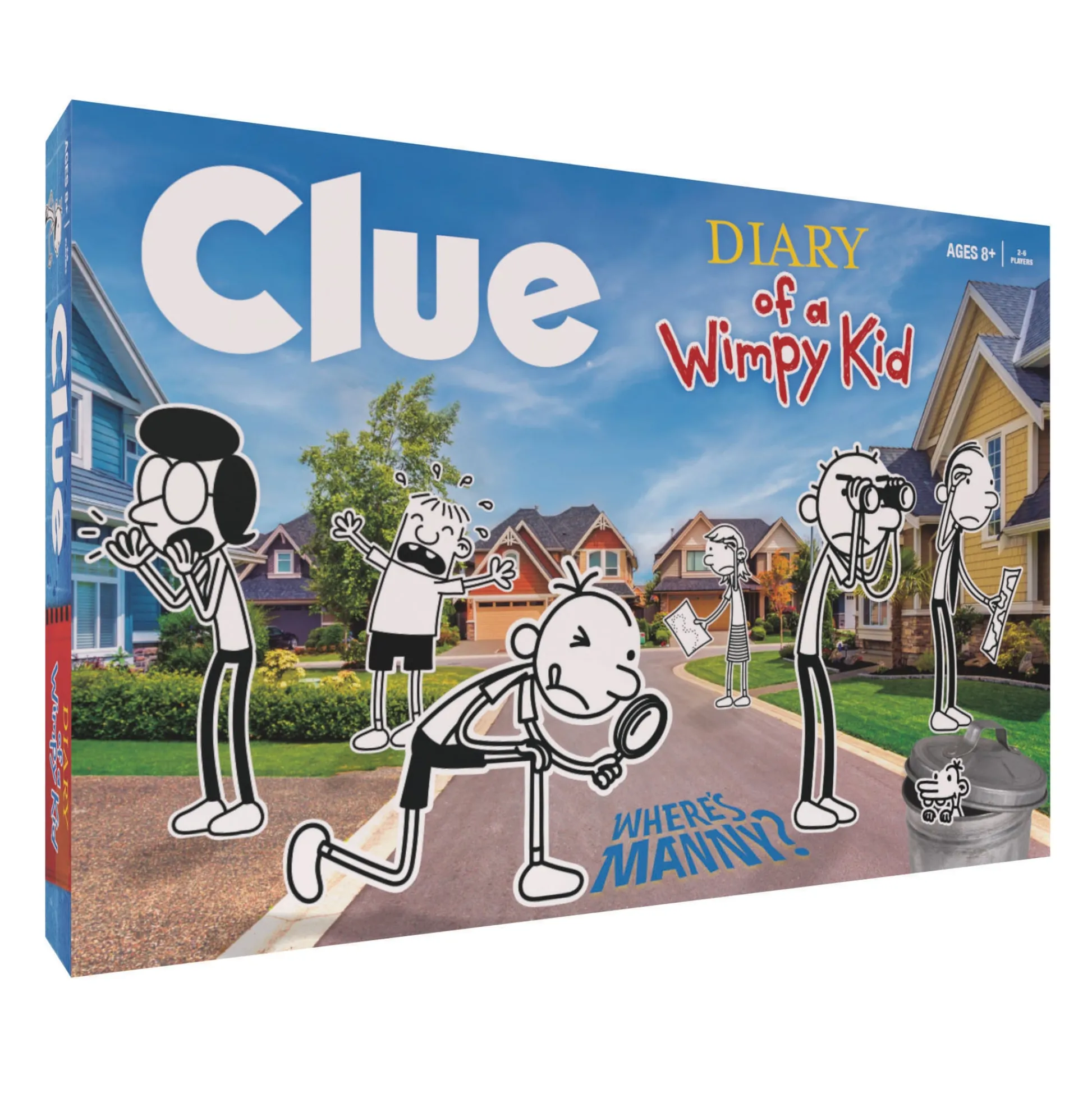 Educators Resource Diary of a Wimpy Kid CLUE Board Game* Board Games|Role-Playing Games