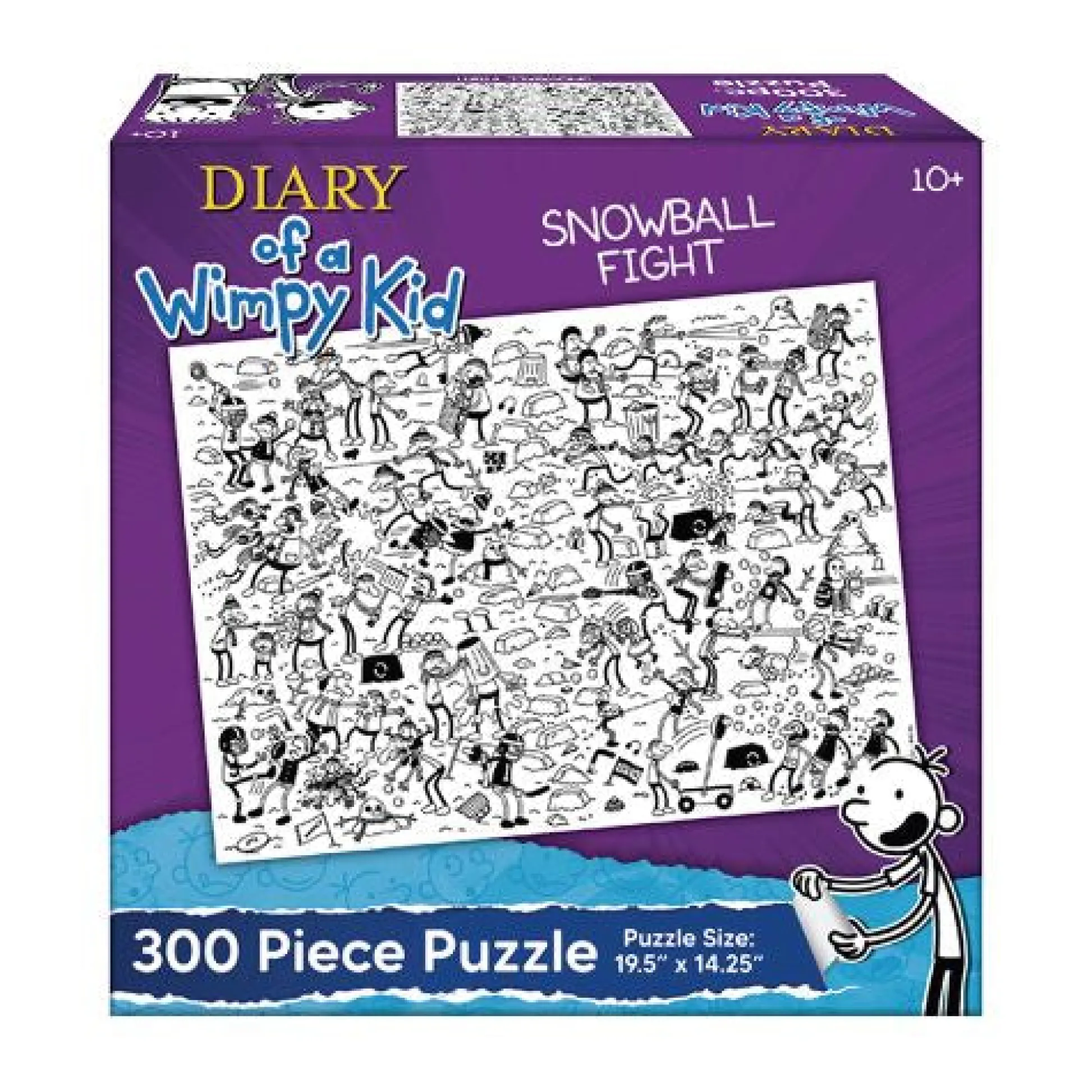 Calendar Holdings, LLC Diary of a Wimpy Kid Snowball Fight Jigsaw Puzzle - 300 pc* Puzzles