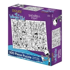 Calendar Holdings, LLC Diary of a Wimpy Kid Snowball Fight Jigsaw Puzzle - 300 pc* Puzzles