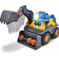 Flat River Group Dickie Toys ABC Volvo Danny Digger - Motorized Excavator Toy, Ages 3+* Preschool Education Toys & Activities|Preschool Vehicles