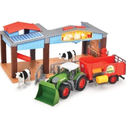 Flat River Group Dickie Toys Farm Station Playset with Light & Sound Effects* Playsets & Vehicles