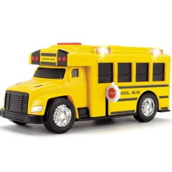Flat River Group Dickie Toys Interactive Freewheel Action School Bus with Lights and Sounds* Preschool Education Toys & Activities|Preschool Vehicles