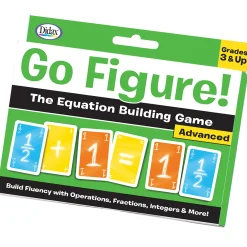 Educators Resource Didax® Go Figure! Game Advanced - Math Mastery Fun* Card Games