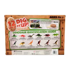 AreYouGame Dig It Up! Dinosaur Discovery Countdown Kit – 12 Exciting Dino Eggs* Clay, Dough & Sand Art