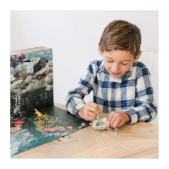 AreYouGame Dig It Up! Dinosaur Discovery Countdown Kit – 12 Exciting Dino Eggs* Clay, Dough & Sand Art