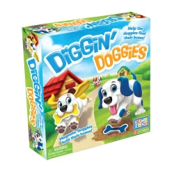AreYouGame Diggin' Doggies Magnetic Bone-Collecting Board Game* Board Games|Role-Playing Games