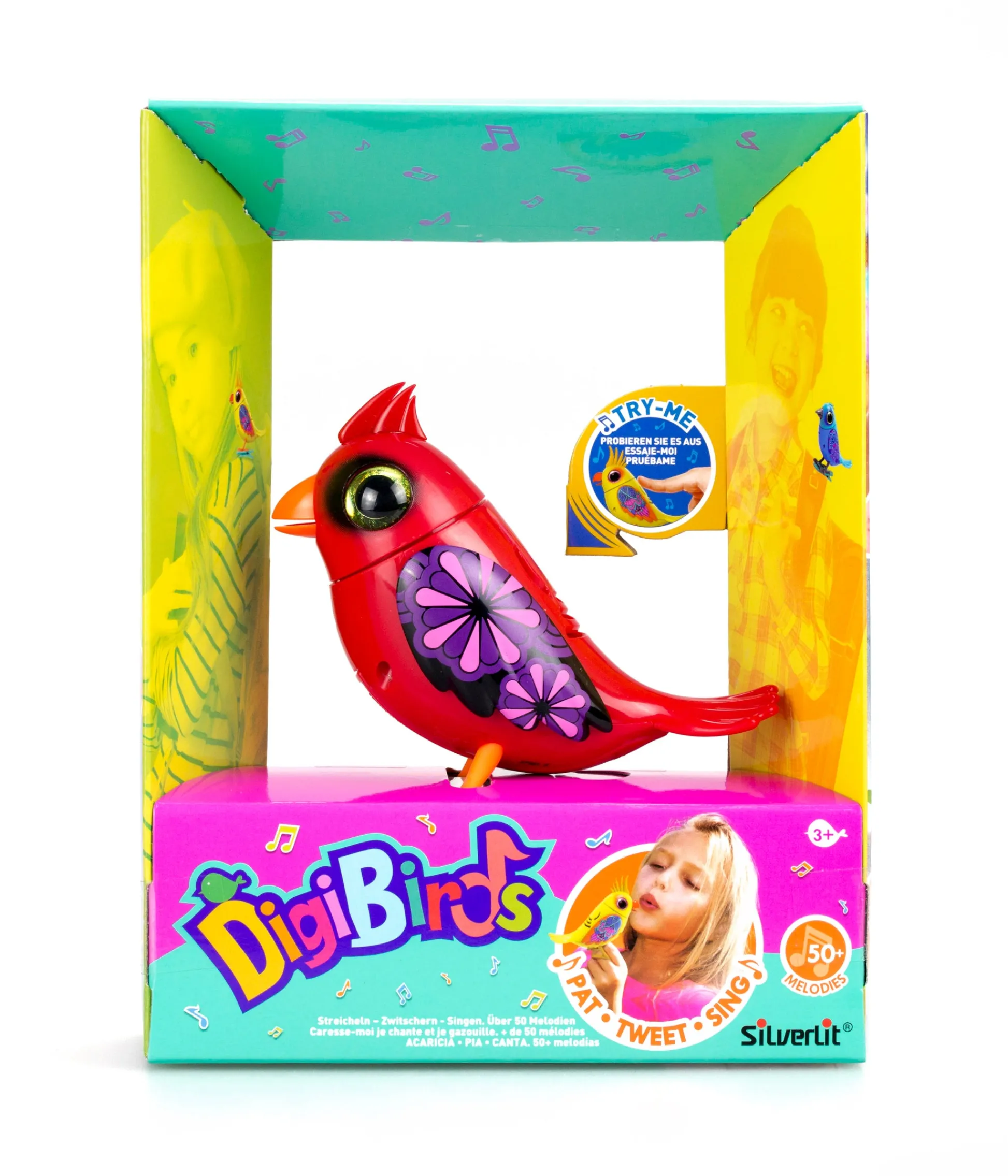 The Distribution Solutions DIGIBIRDS II Interactive Cardinal - Red* Interactive Dolls & Pets|Stuffed Animals & Plush Toys