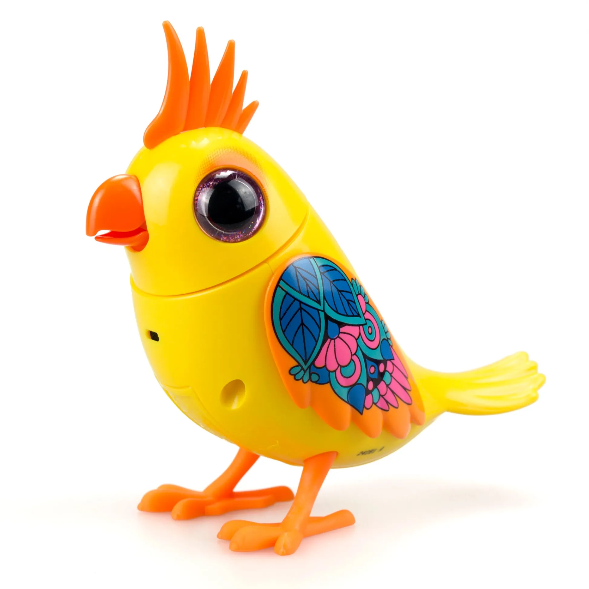 The Distribution Solutions DIGIBIRDS II Interactive Single Cockatoo - Yellow* Social & Emotional Skills|Interactive Dolls & Pets
