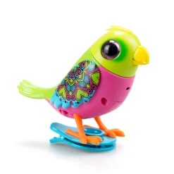 The Distribution Solutions DigiBirds II Interactive Love Bird - Lively Green* Social & Emotional Skills|Interactive Dolls & Pets