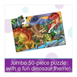 AreYouGame Dinosaur Expedition 50-Piece Jumbo Floor Puzzle* Puzzles