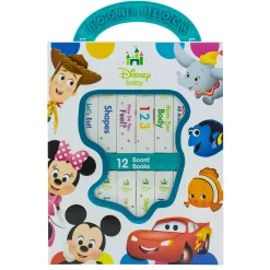 Educators Resource Disney Baby My First Library 12-Book Set with Classic Characters*Kids Kids Books|Boxed Book Sets