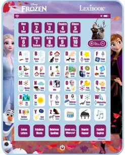Lexibook Disney Frozen Bilingual Educational Tablet for Kids Ages 3-8* Preschool Education Toys & Activities