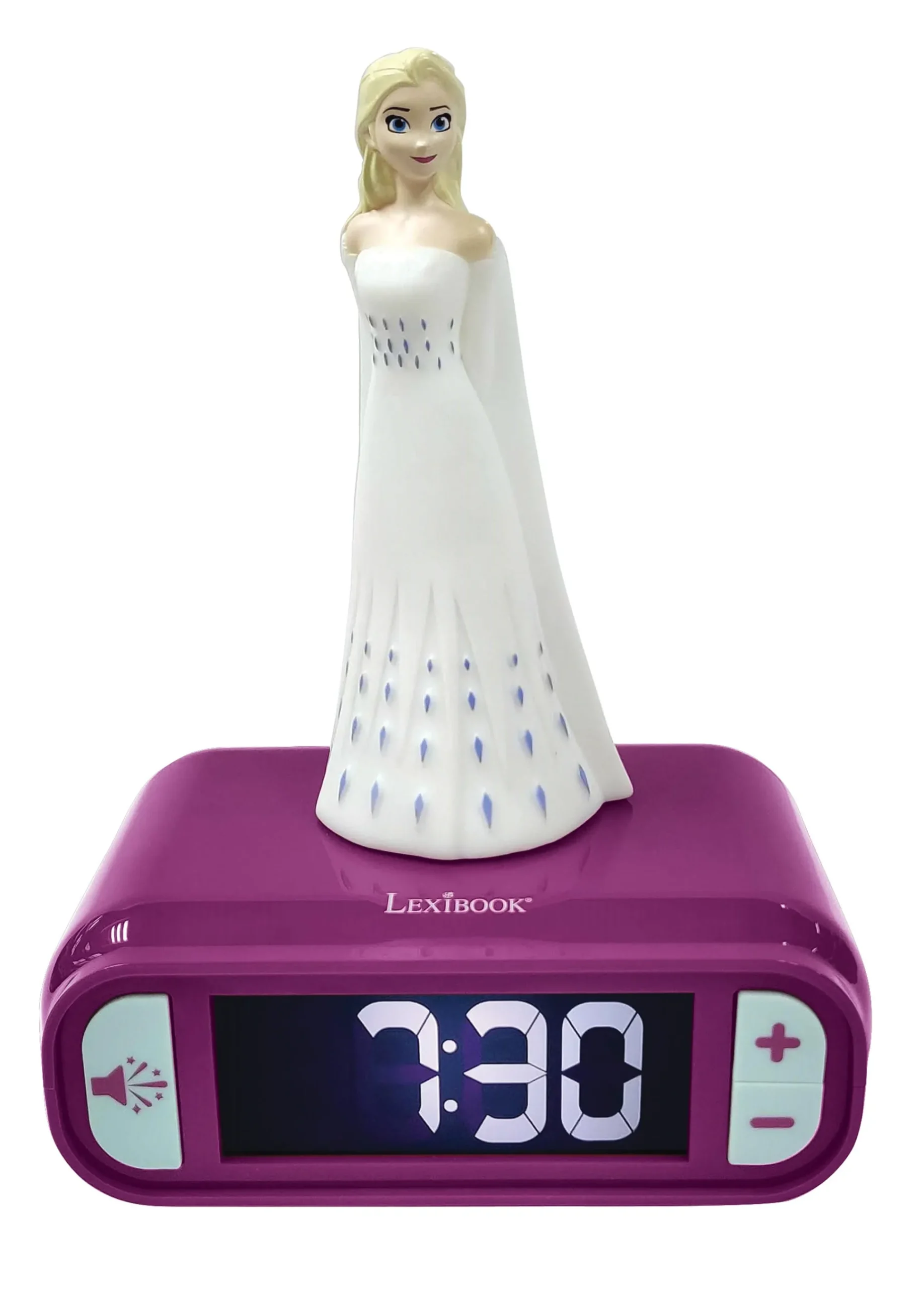 Lexibook Disney Frozen Elsa & Anna Digital Alarm Clock with Night Light & Music* Electronics