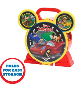 Macy's - Supplier Disney Junior Mickey Mouse Stow 'n Go Portable Playset with Diecast Vehicles* Playsets & Vehicles
