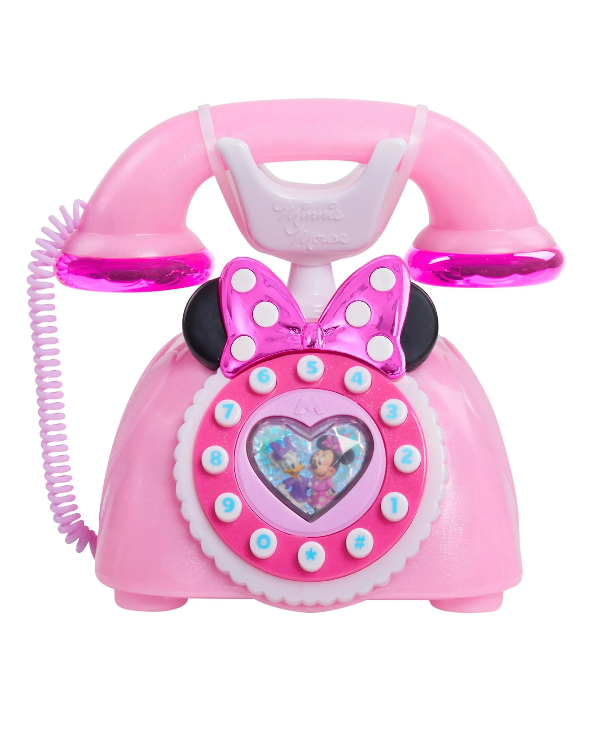 Macy's - Supplier Disney Junior Minnie Mouse Ring Me Rotary Phone – Iridescent Pink* Tools & Workshops|Dress Up