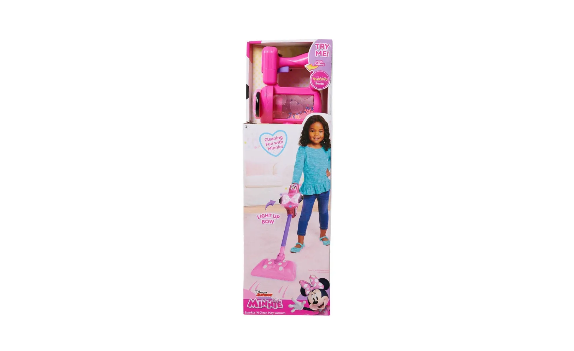 Macy's - Supplier Disney Junior Minnie Mouse Sparkle N' Clean Play Vacuum - Pink* Tools & Workshops|Dress Up