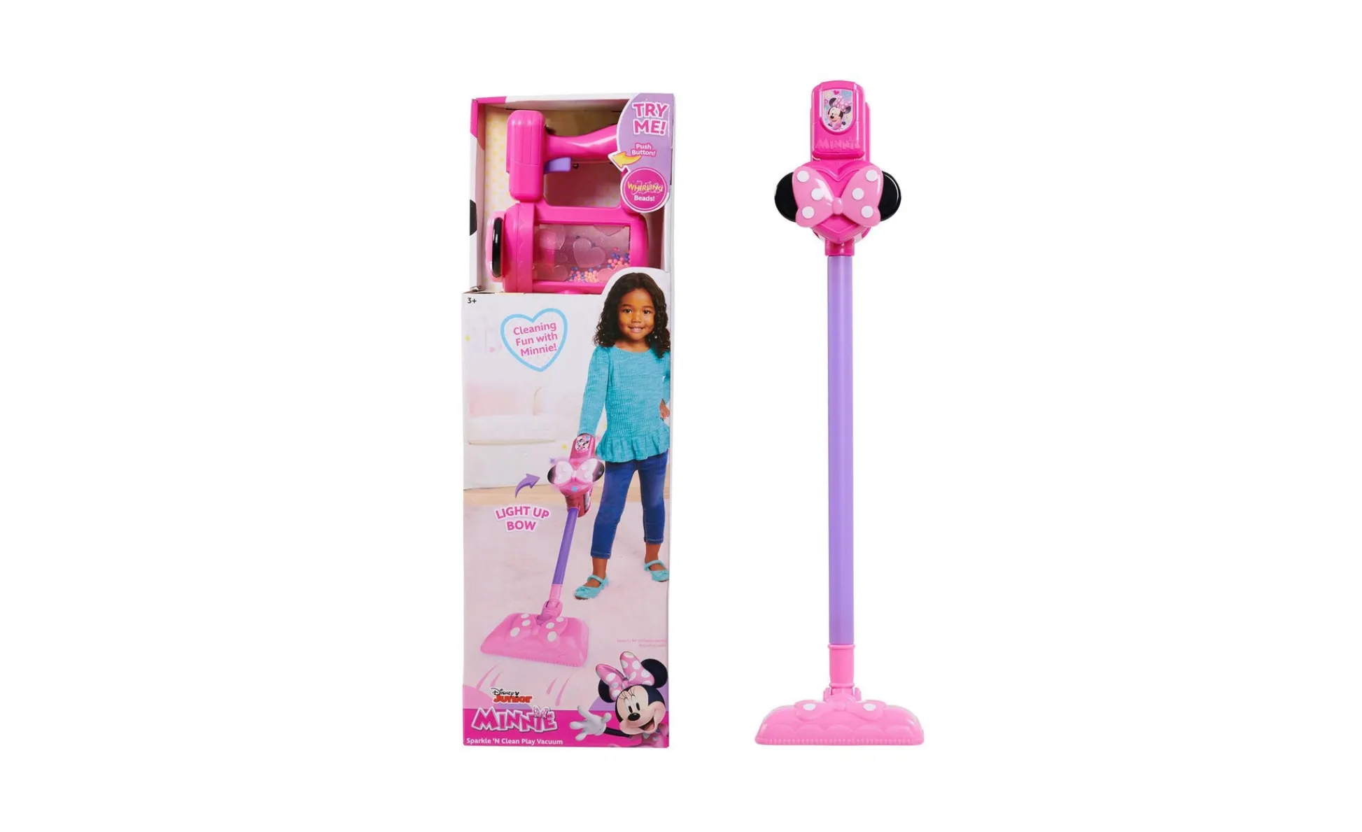 Macy's - Supplier Disney Junior Minnie Mouse Sparkle N' Clean Play Vacuum - Pink* Tools & Workshops|Dress Up